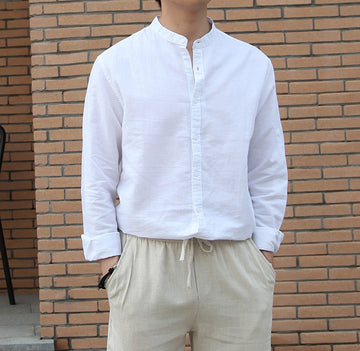 Camisa de Lino Brisa Mediterránea